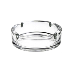 CINZEIRO REDONDO DE VIDRO 9CM X 3CM (24PÇS)-TOP RIO