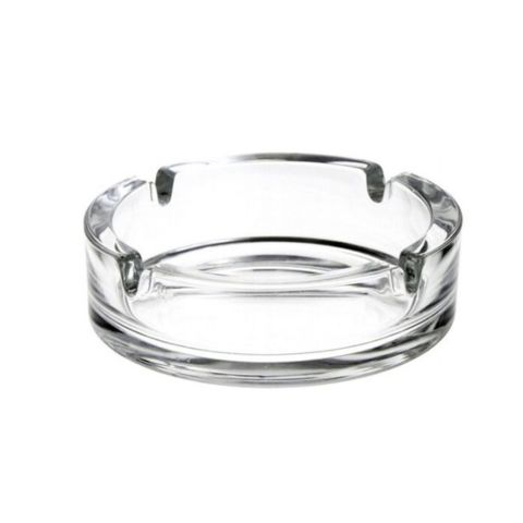 CINZEIRO REDONDO DE VIDRO 9CM X 3CM (24PÇS)-TOP RIO