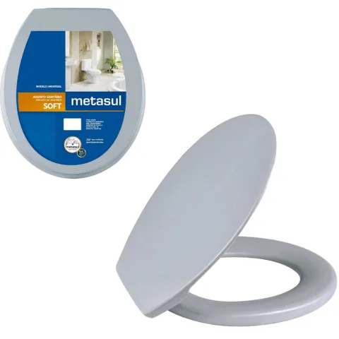 ASSENTO SOFT CINZA (6PÇS)-METASUL