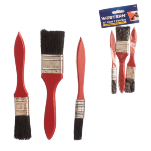 PINCÉIS ARTISTICOS C/3 (12PÇS)-WESTERN